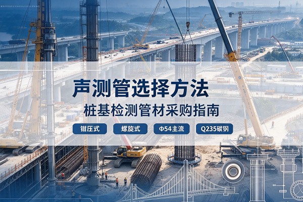 金昌声测管选型标准