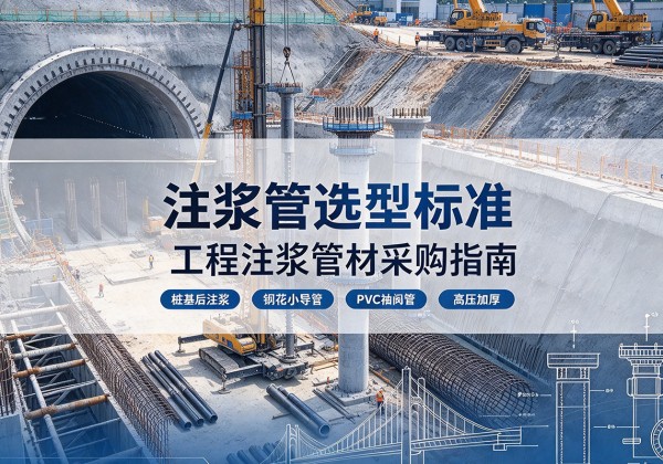 金昌注浆管选型标准